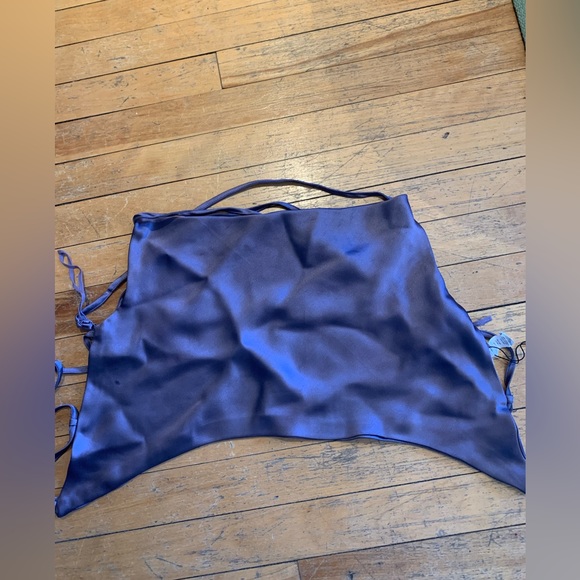 Corset lace back top - Picture 1 of 3